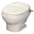 RV Toilet, Hand Flush, Low, Parchment
