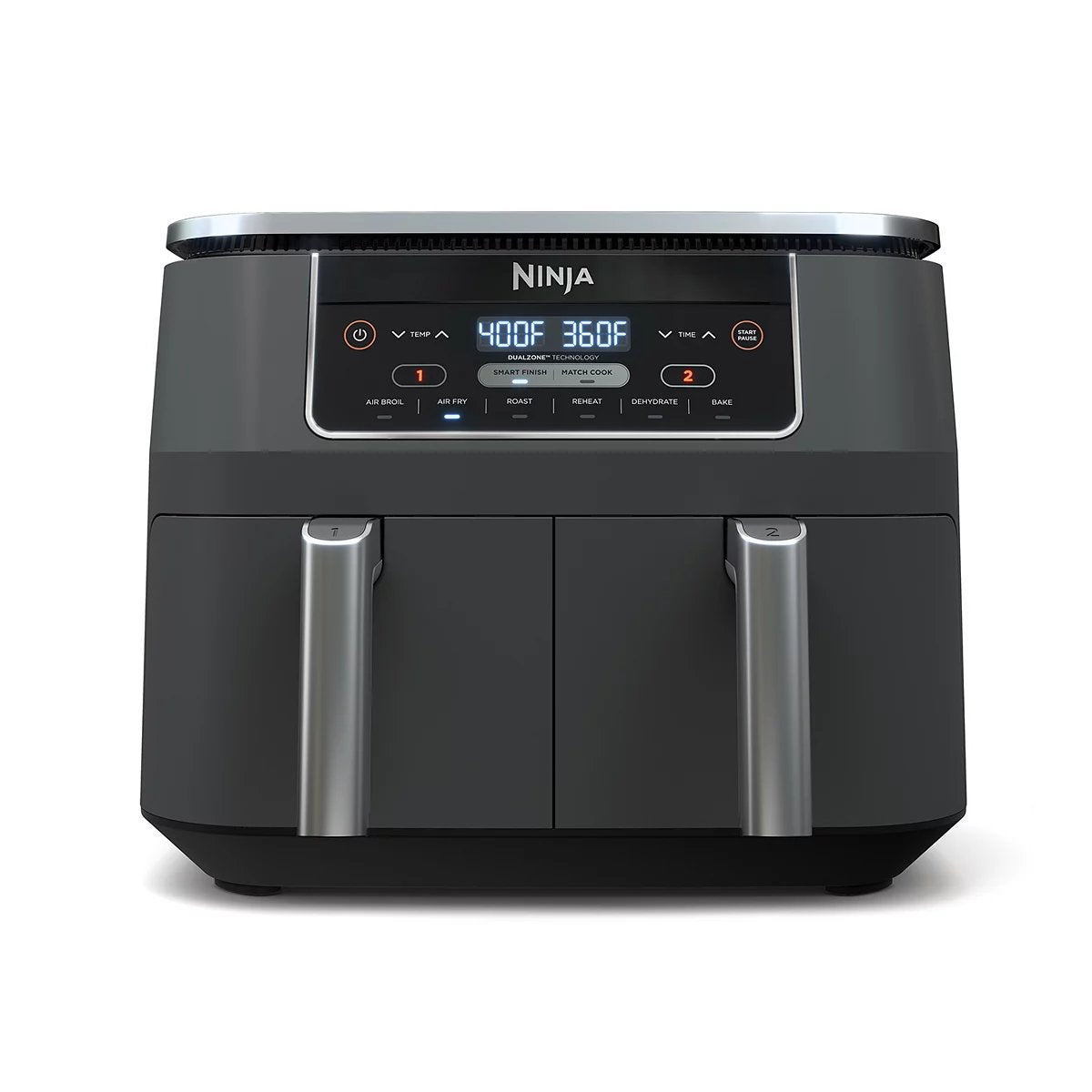 8 qt. Original Dualzone, 2-Basket Air Fryer with 6 Functions